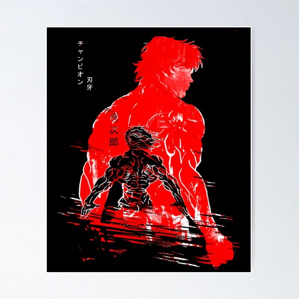 Baki Anime Canvas Art by Mounier Wanjak