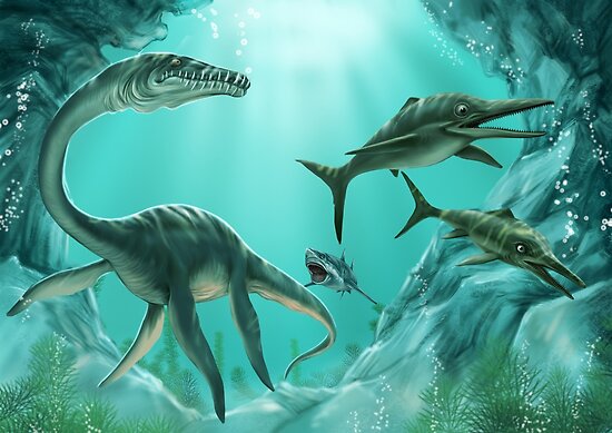 dinosaurs of the water