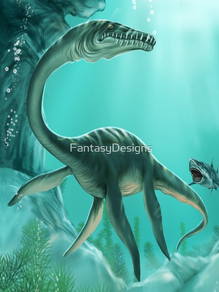 "Unterwasser Dinosaurier" Turnbeutel von FantasyDesigns | Redbubble