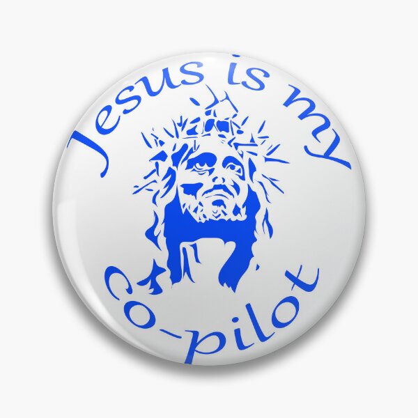 Item preview, Jesus is my copilot designed and sold by Demna-S.