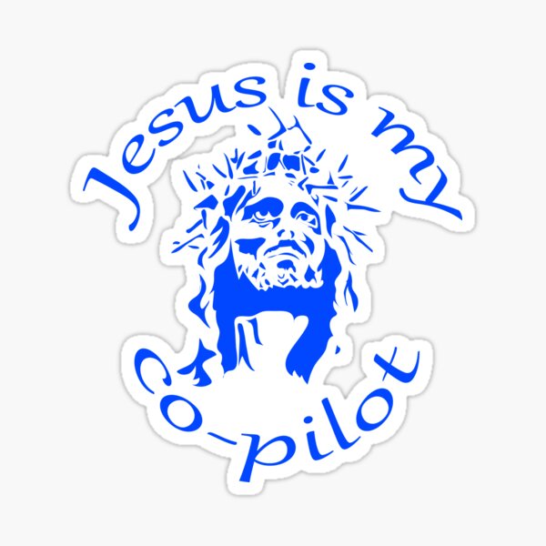 Item preview, Jesus is my copilot designed and sold by Demna-S.