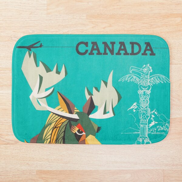 Item preview, 1965 Canada - Qantas around the world airlines designed and sold by SuperMerchMan.