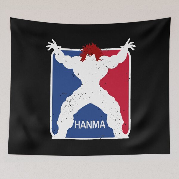 Item preview, Baki the Grappler Hanma - Yujiro Hanma Art Gift Fan designed and sold by JortHussein.