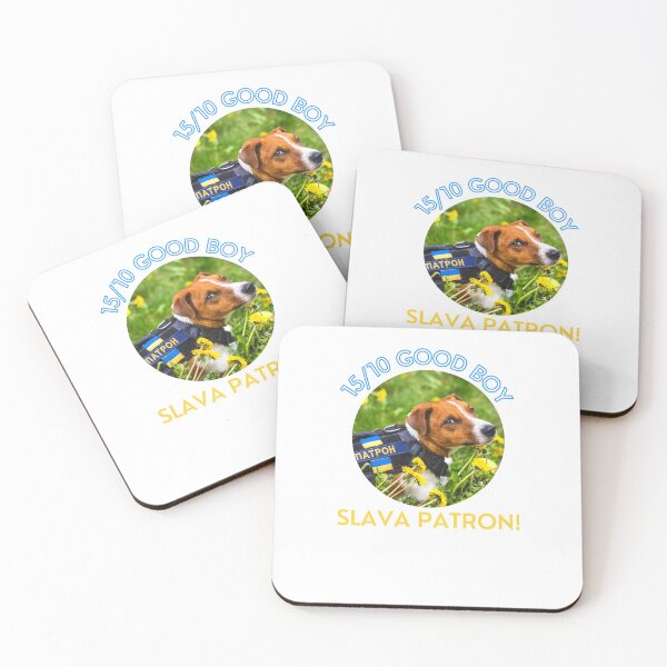 Item preview,  Ukraine's Patron dog sticker & Tee | Ukraine's famous mine-sniffing dog essential t shirt | Ukraine Dog Patron designed and sold by sugarcube1999.