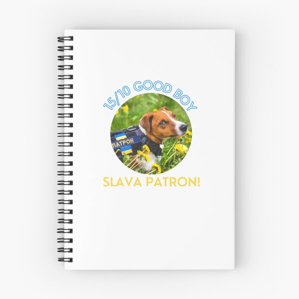 Item preview,  Ukraine's Patron dog sticker & Tee | Ukraine's famous mine-sniffing dog essential t shirt | Ukraine Dog Patron designed and sold by sugarcube1999.