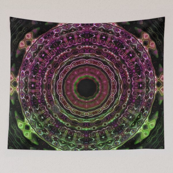 Item preview, Sanguine | Psychedelic Mandala Art designed and sold by hatodesigns.
