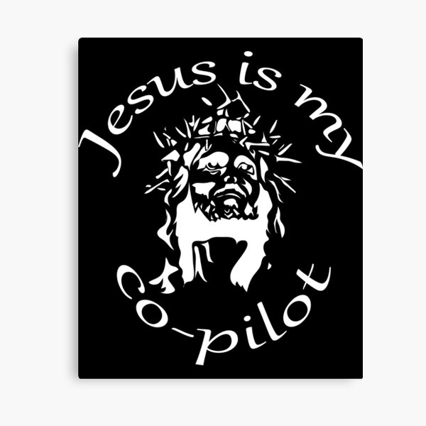 Item preview, Jesus is my copilot designed and sold by Demna-S.