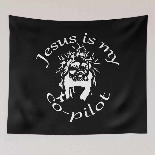 Item preview, Jesus is my copilot designed and sold by Demna-S.