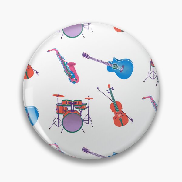 Item preview, Musical Instruments Sticker Packs designed and sold by alloutshirts.