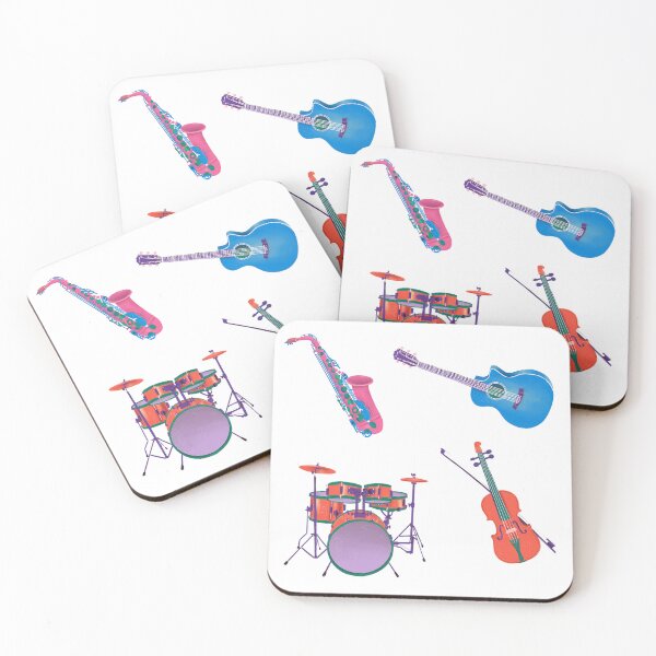 Item preview, Musical Instruments Sticker Packs designed and sold by alloutshirts.