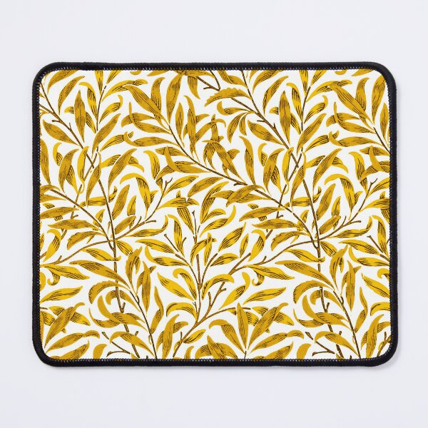 Item preview, Leaves pattern mustard designed and sold by La Chic.