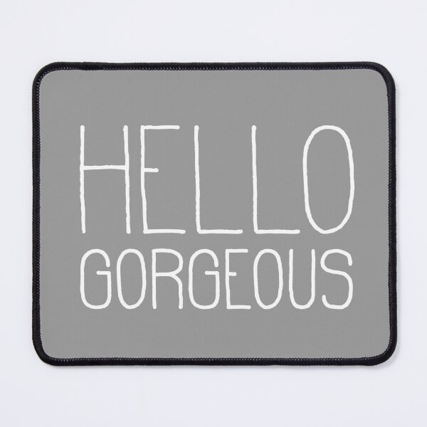 Item preview, Hello Gorgeous Grey designed and sold by La Chic.