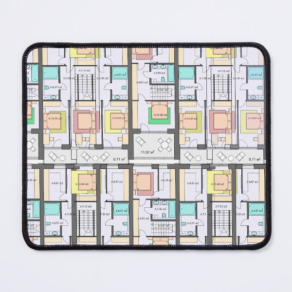 Item preview, Detailed architectural townhouse floor plans, apartments layout designed and sold by Familyshmot.