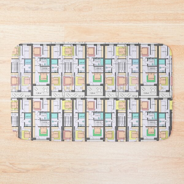 Item preview, Detailed architectural townhouse floor plans, apartments layout designed and sold by Familyshmot.