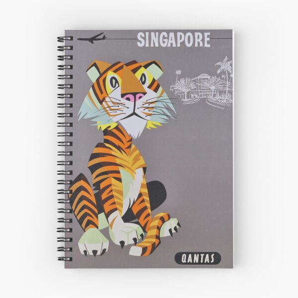 Item preview, 1965 Singapore. Qantas designed and sold by SuperMerchMan.