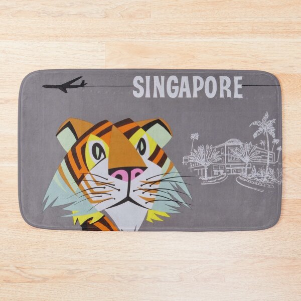 Item preview, 1965 Singapore. Qantas designed and sold by SuperMerchMan.