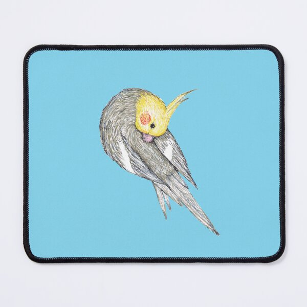 Item preview, Preening cockatiel designed and sold by Bwiselizzy.