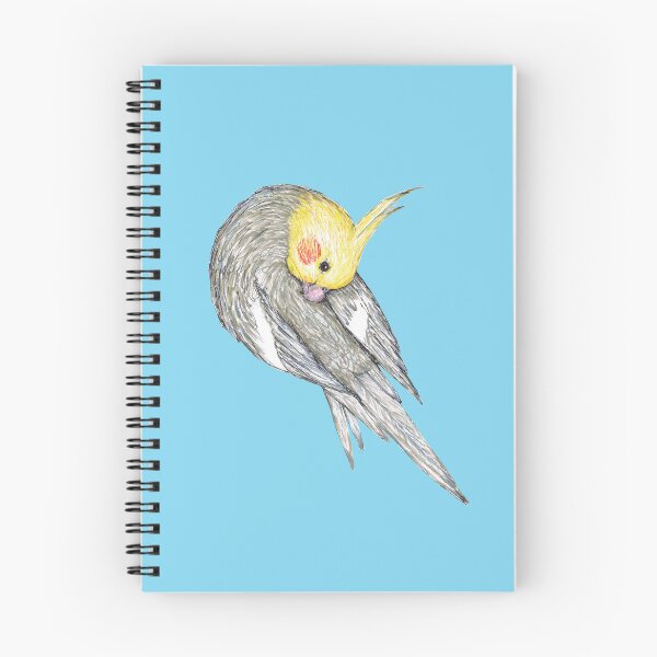 Item preview, Preening cockatiel designed and sold by Bwiselizzy.