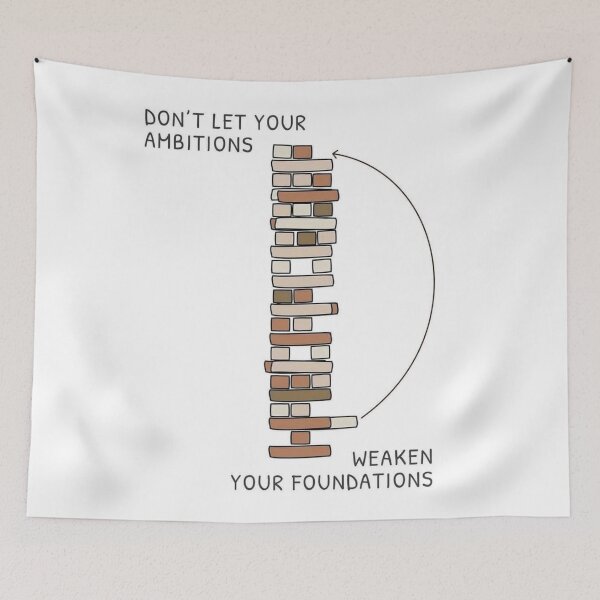 Item preview, Ambitions versus Foundations designed and sold by ritusdesigns.