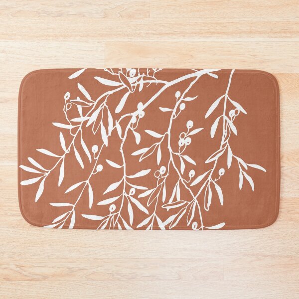 Item preview, Olea Europaea on Terracotta designed and sold by meggydesigns.