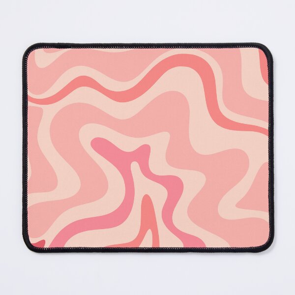 Item preview, Liquid Swirl Retro Abstract Pattern 4 in Blush Pink Tones designed and sold by kierkegaard.