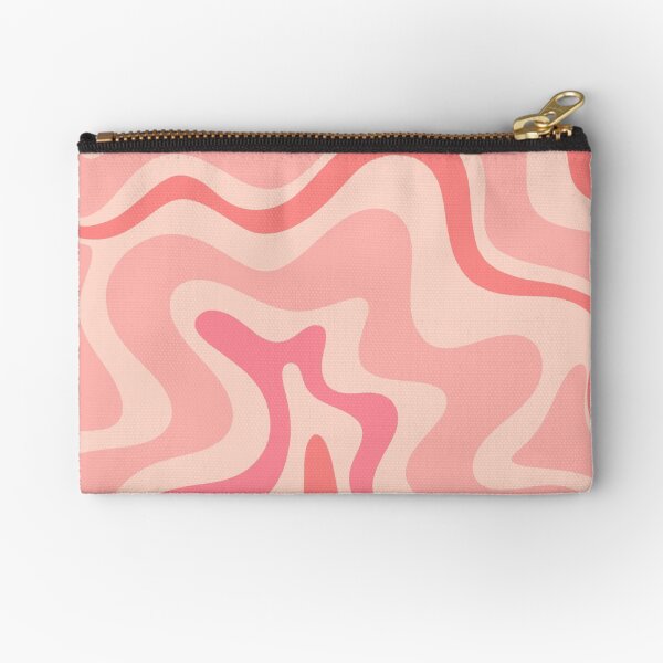 Item preview, Liquid Swirl Retro Abstract Pattern 4 in Blush Pink Tones designed and sold by kierkegaard.