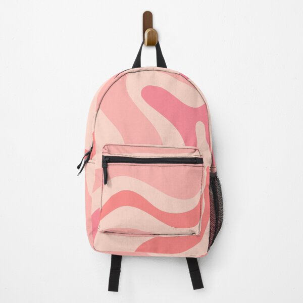 Item preview, Liquid Swirl Retro Abstract Pattern 4 in Blush Pink Tones designed and sold by kierkegaard.