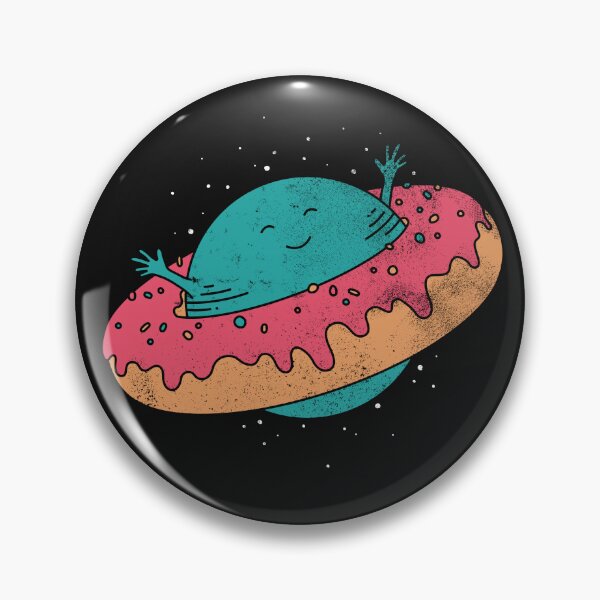Item preview, Saturn Loves Doughnut designed and sold by Movepencilmove.