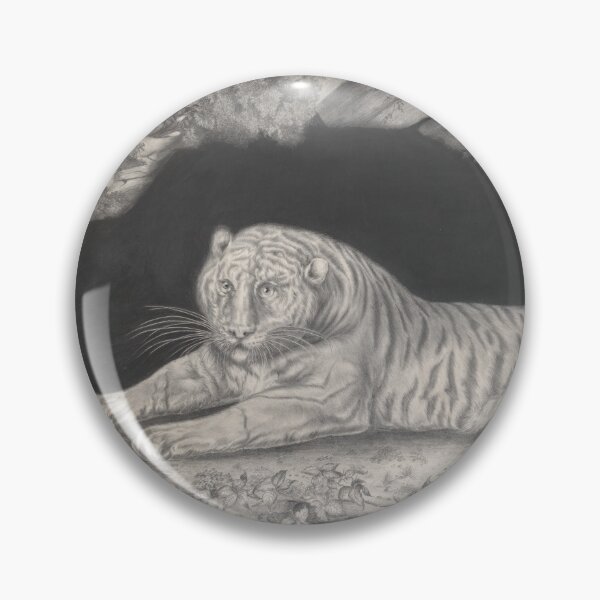 Item preview, Tiger Lying in the Entrance of a Cave by Elizabeth Pringle designed and sold by Amanda1775.