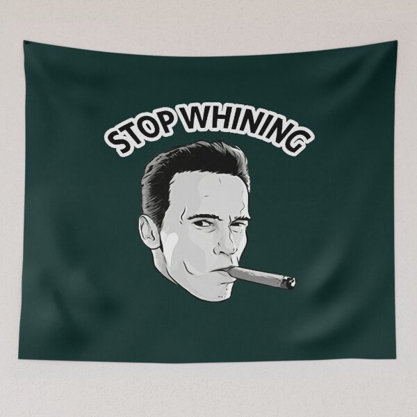 Item preview, Stop Whining Arnold Schwarzenegger designed and sold by BLONDEDESERT.