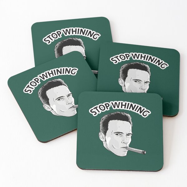 Item preview, Stop Whining Arnold Schwarzenegger designed and sold by BLONDEDESERT.