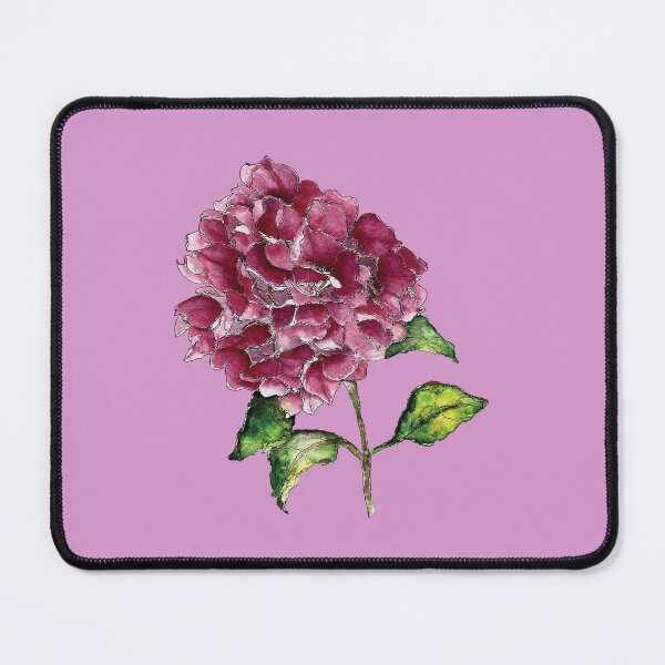 Item preview, Watercolour Pink Hydrangea Flower designed and sold by DeborahMcGrath.