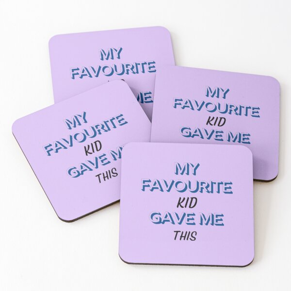 Item preview, MY FAVOURITE KID GAVE ME THIS designed and sold by JAdotdotDesigns.