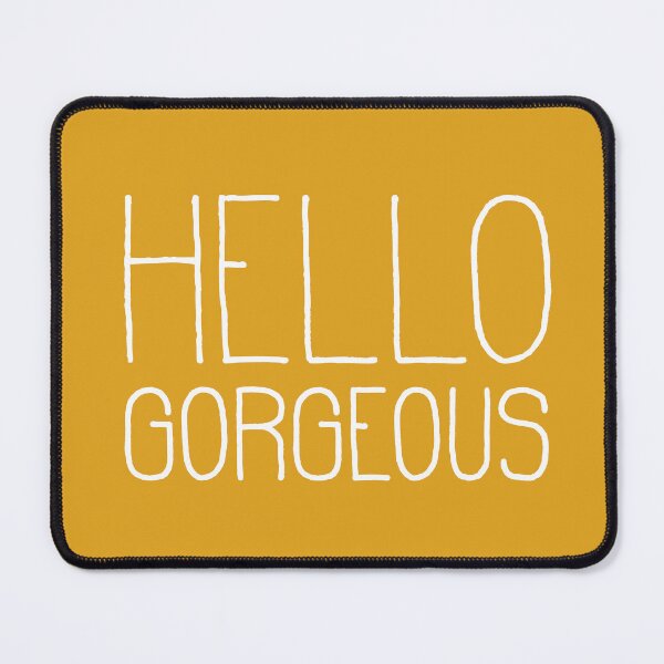Item preview, Hello Gorgeous Yellow designed and sold by La Chic.