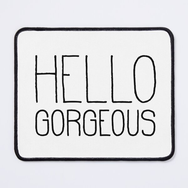 Item preview, Hello Gorgeous White designed and sold by La Chic.