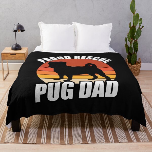 Item preview, Proud Rescue Pug Dad  designed and sold by Pugstuff.