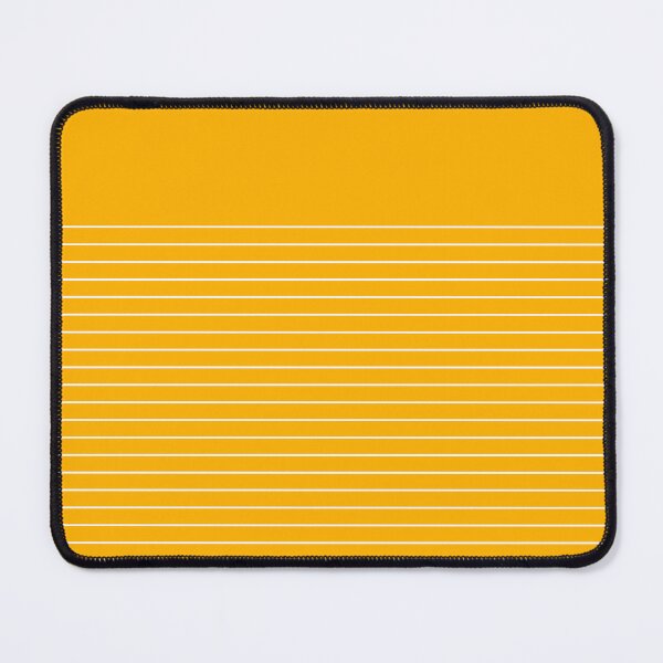 Item preview, White line in yellow designed and sold by Miss Striped.