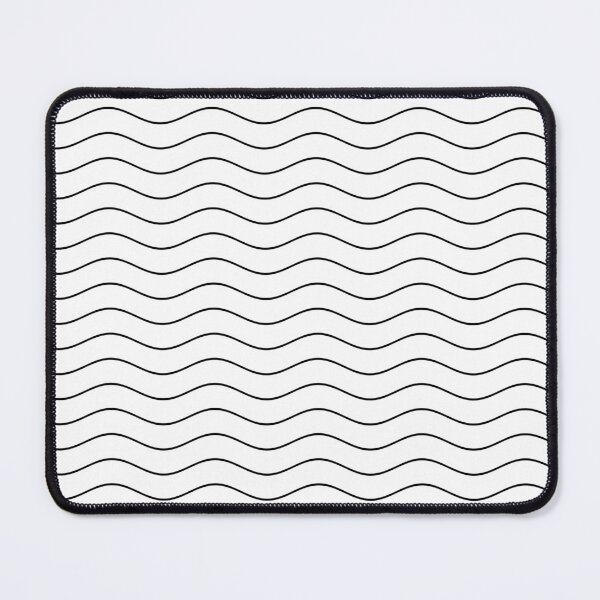 Item preview, Soft thin wave white designed and sold by Miss Striped.