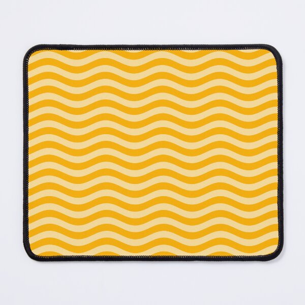Item preview, Soft wave yellow designed and sold by Miss Striped.