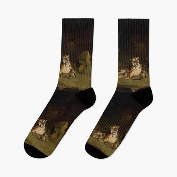 Item preview, Tiger and Cubs by Jean-Léon Gérôme designed and sold by Amanda1775.