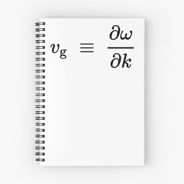 Item preview, Group velocity of wave packets designed and sold by NoetherSym.