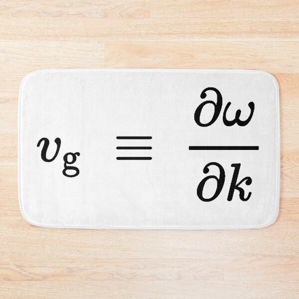 Item preview, Group velocity of wave packets designed and sold by NoetherSym.