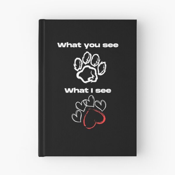 Item preview, A love dogs design. dog love explained with paws designed and sold by MayaAndNora.
