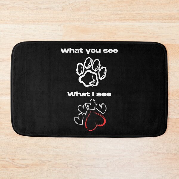 Item preview, A love dogs design. dog love explained with paws designed and sold by MayaAndNora.