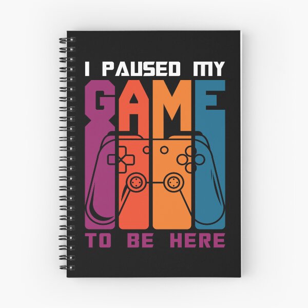 Item preview, I Paused My Game to Be Here Graphic Novelty Sarcastic Funny T Shirt designed and sold by AlphaMstudio.