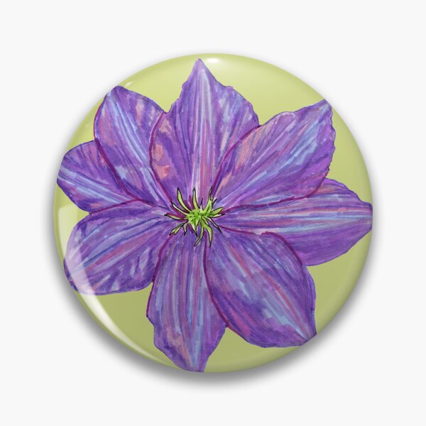 Item preview, Violet Flower - Marker Illustration designed and sold by Artful Byrd.