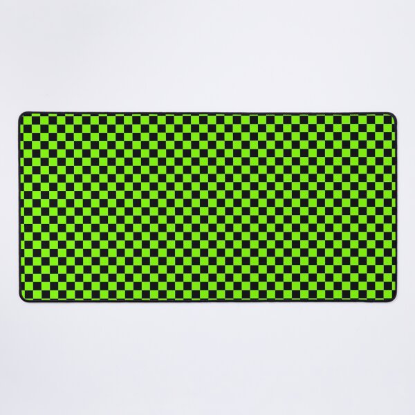 Item preview, UFO Green and Black Checker Board  designed and sold by Texterns.