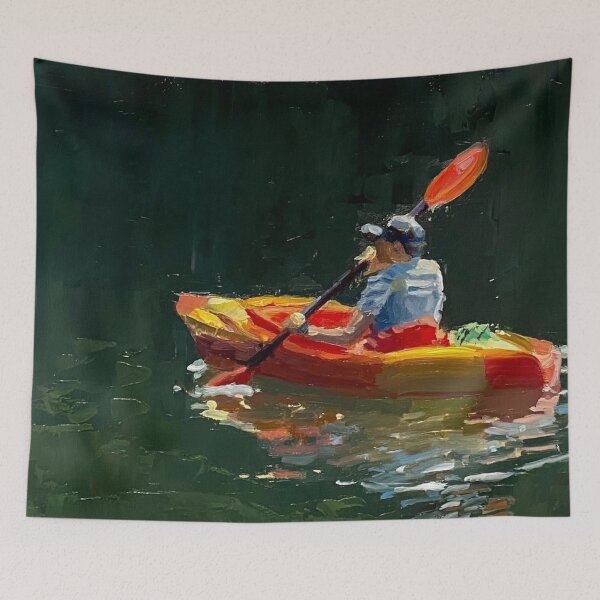Item preview, a man in a boat designed and sold by Bubles202.
