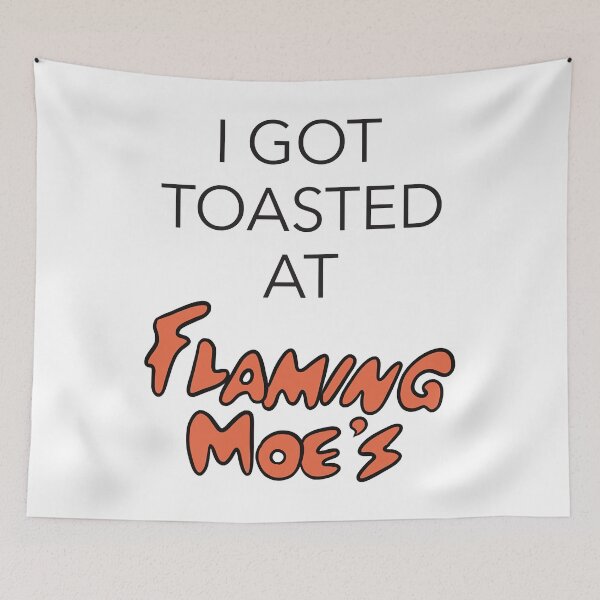 Item preview, Retro Vintage Flaming Moes designed and sold by GarrickHartmann.