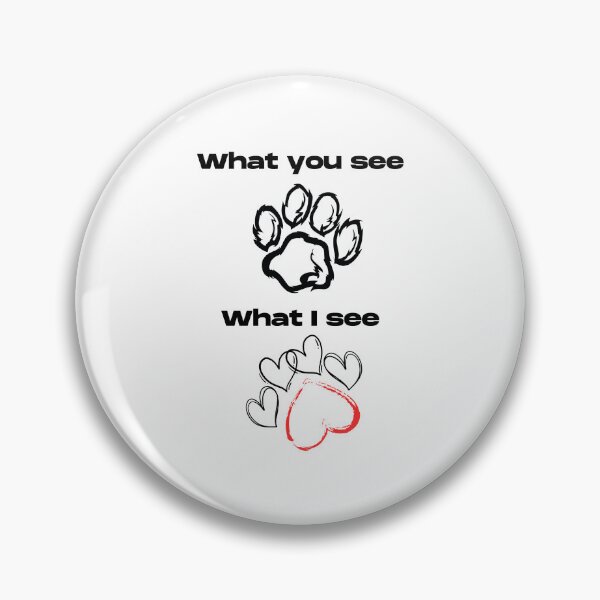 Item preview, A love dogs design. dog love explained with paws designed and sold by MayaAndNora.